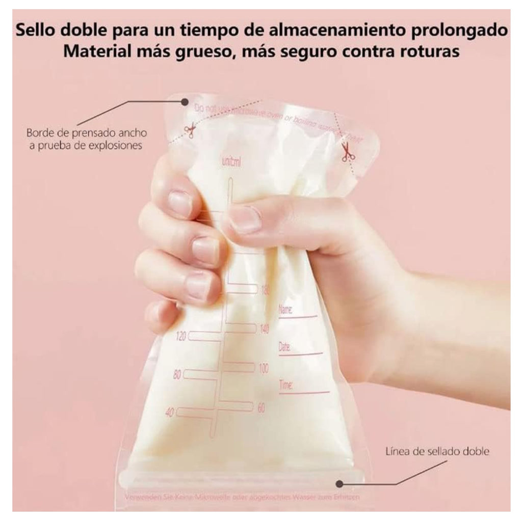 Bolsa Almacenamiento Leche Materna 250ml
