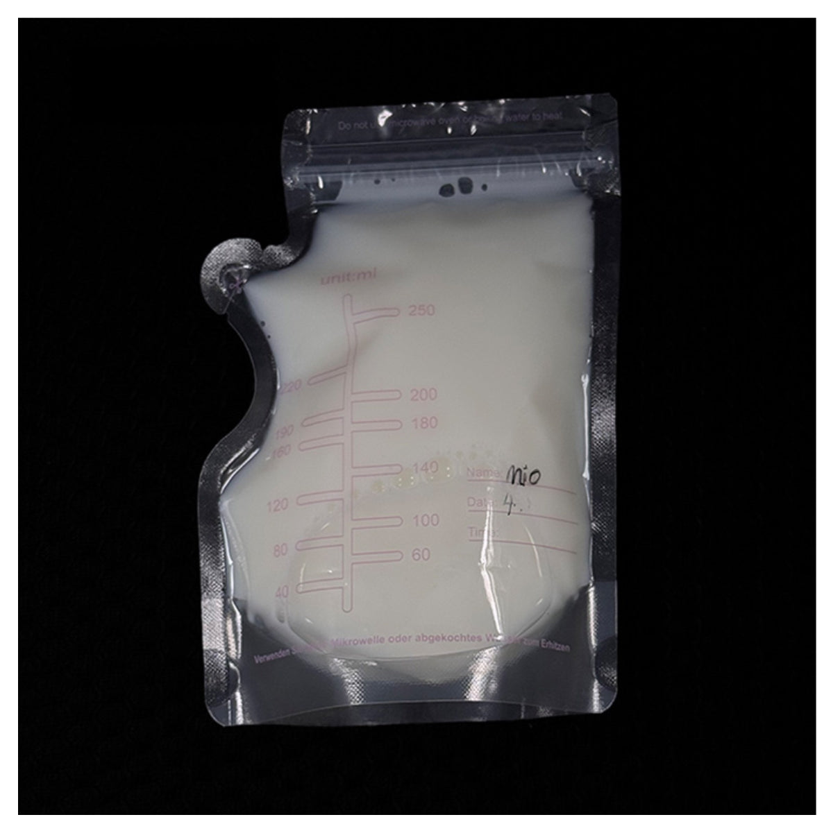 Bolsa Almacenamiento Leche Materna 250ml