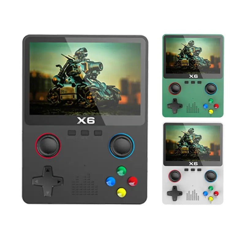 CONSOLA X6 VIDEOJUEGOS PORTATIL RETRO