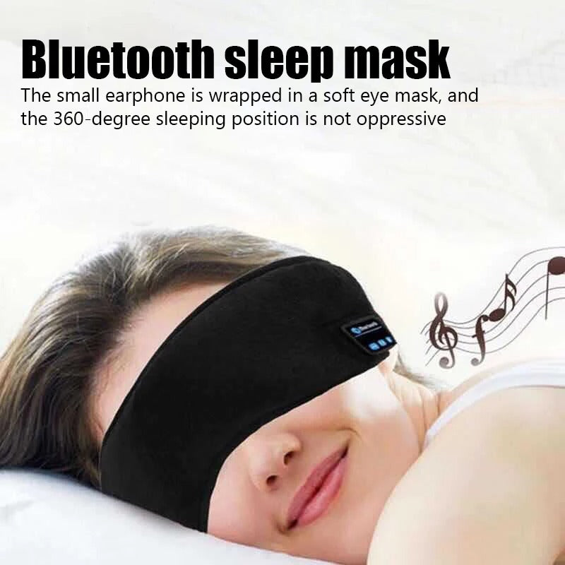 Mascara para dormir audífono bluetooth