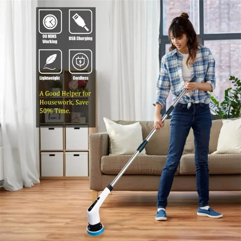 Cepillo 9 en 1 limpieza rápida